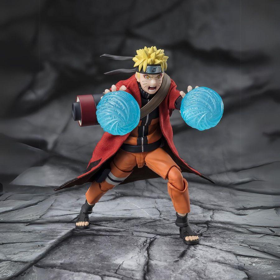 NARUTO SHIPPUDEN - Figurine Naruto Uzumaki 'Sage Mode, Savior of Konoha / S.H.Figuarts