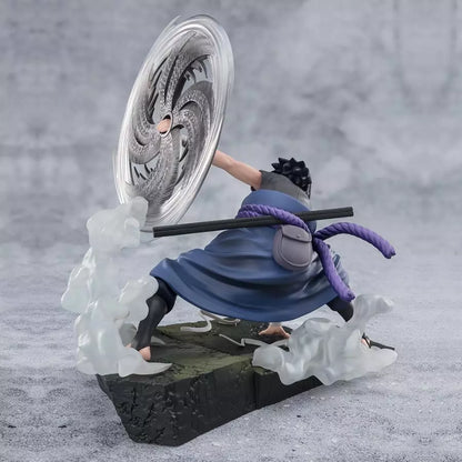 NARUTO SHIPPUDEN - Figurine Sasuke Uchiha Light And Dark / Figuarts Zero Extra Battle