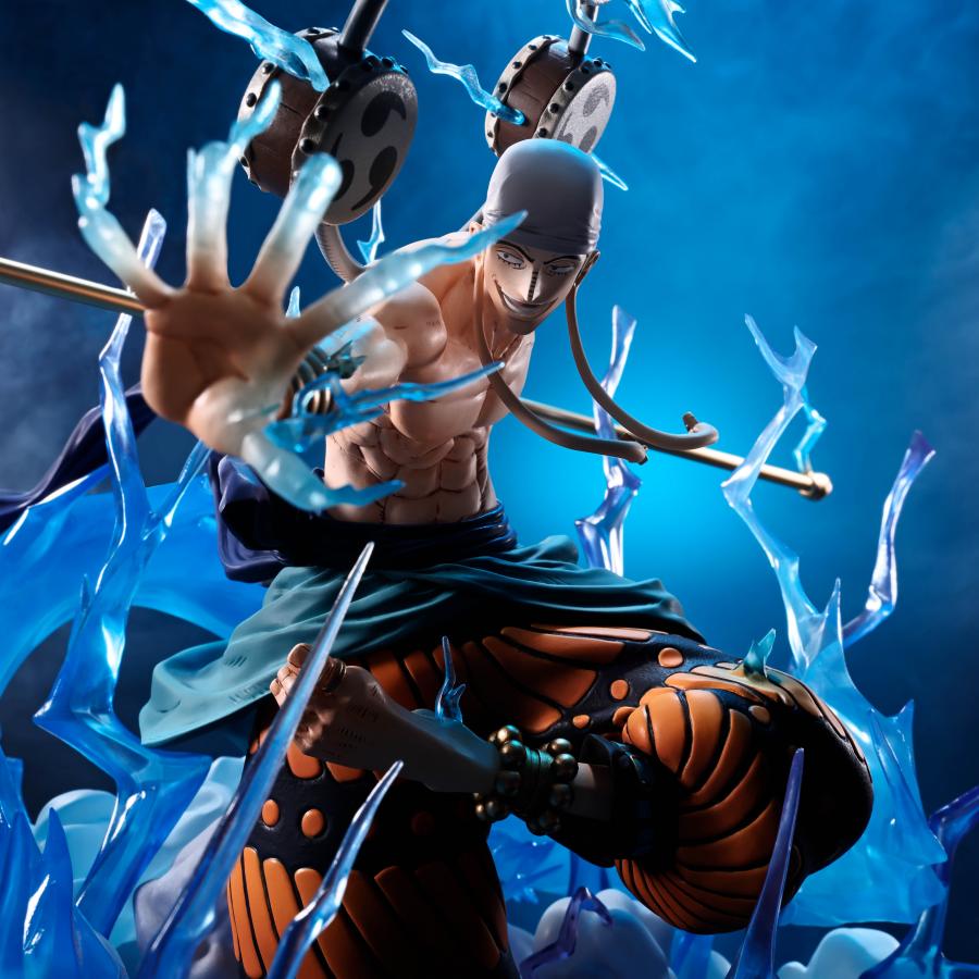 ONE PIECE - Figurine Enel Sixty Million Volt Lightning Dragon / Figuarts Zero Extra Battle