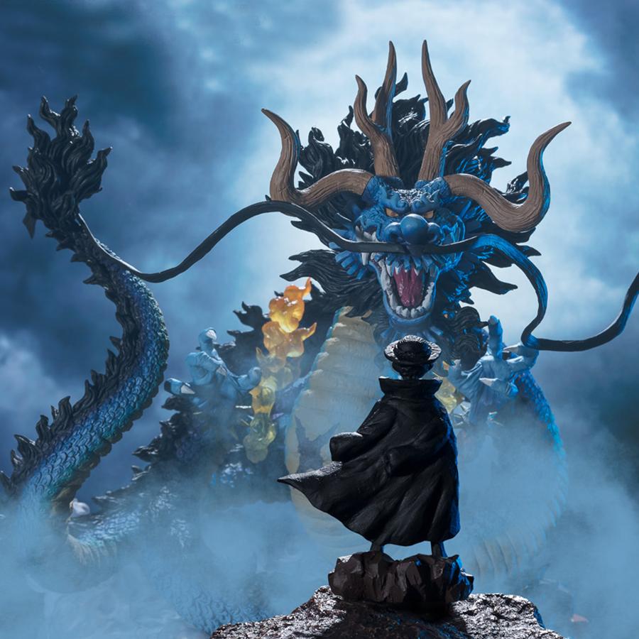 ONE PIECE - Figurine Kaido King of the Beasts Twin Dragons / Figuarts Zero Extra Battle