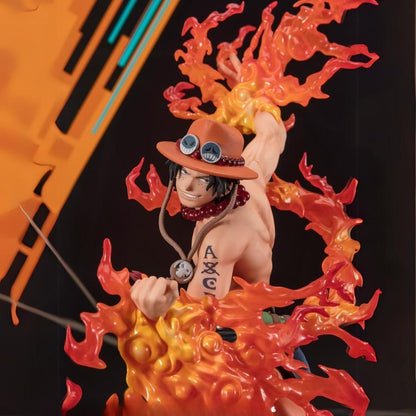 ONE PIECE - Figurine Portgas.D.Ace Bounty Rush 5th Anniversary / Figuarts Zero Extra Battle