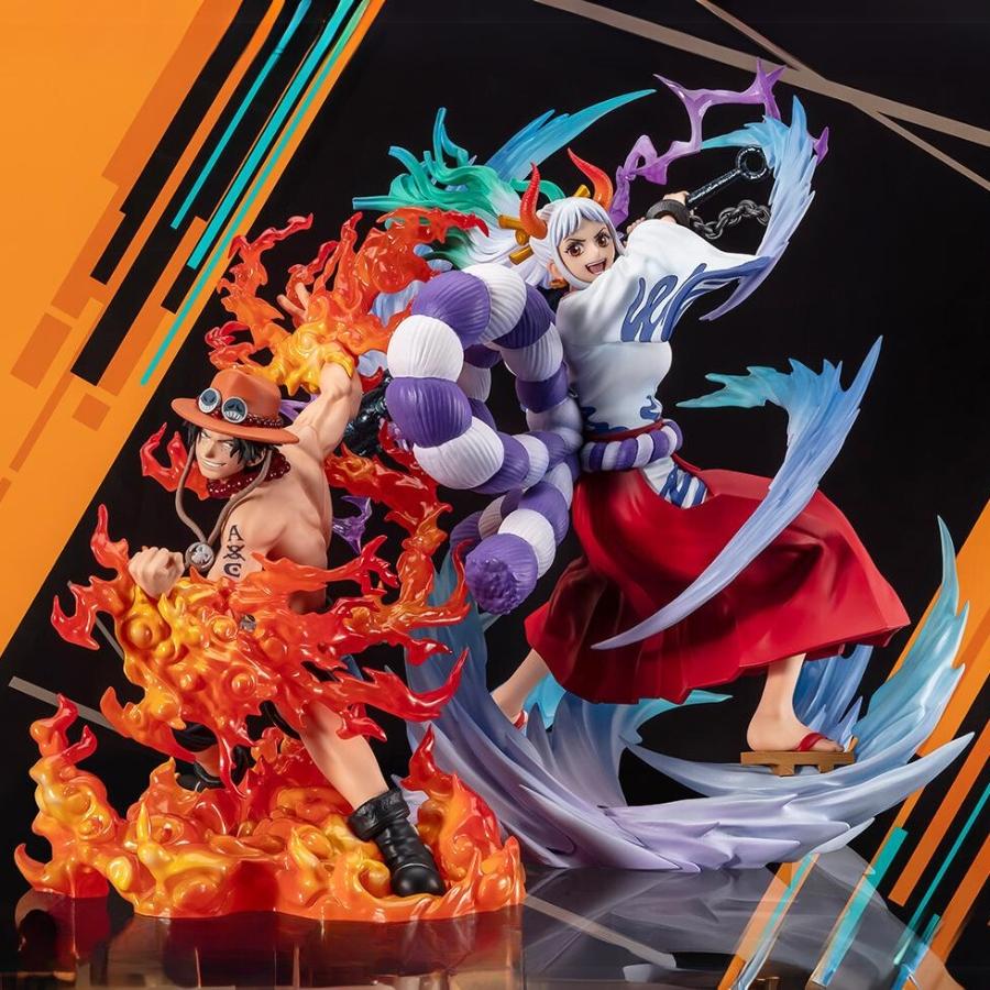 ONE PIECE - Figurine Portgas.D.Ace Bounty Rush 5th Anniversary / Figuarts Zero Extra Battle