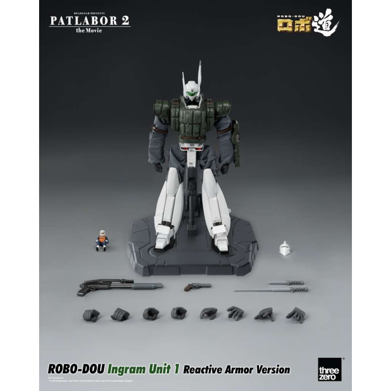 PATLABOR - Figurine Ingram Unit 1 Reactive Armor Ver. ROBO-DOU / Threezero