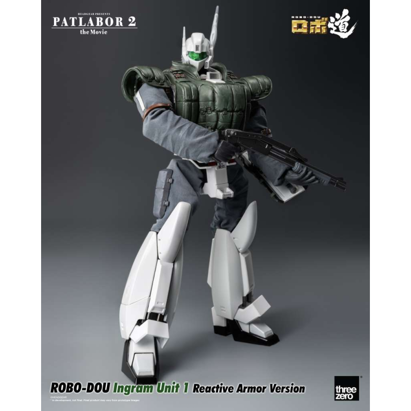 PATLABOR - Figurine Ingram Unit 1 Reactive Armor Ver. ROBO-DOU / Threezero