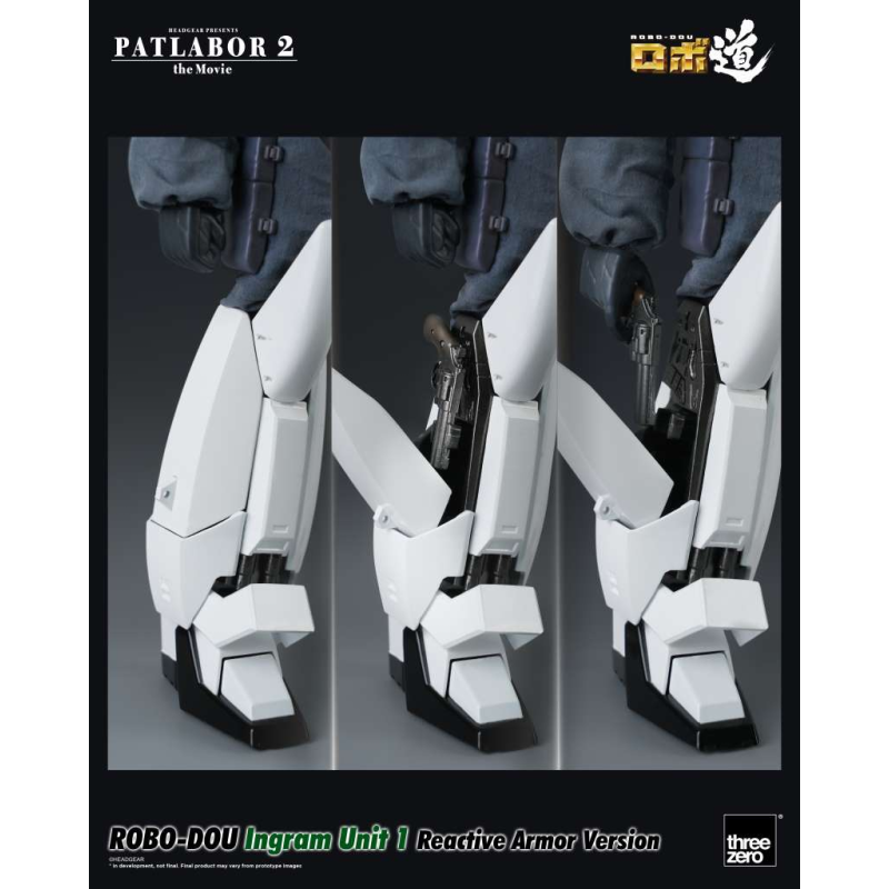 PATLABOR - Figurine Ingram Unit 1 Reactive Armor Ver. ROBO-DOU / Threezero