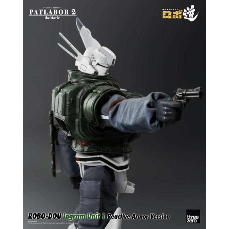 PATLABOR - Figurine Ingram Unit 1 Reactive Armor Ver. ROBO-DOU / Threezero