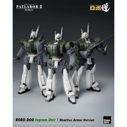 PATLABOR - Figurine Ingram Unit 1 Reactive Armor Ver. ROBO-DOU / Threezero