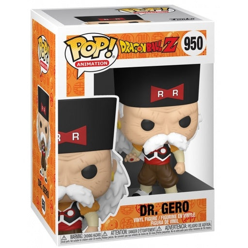 DRAGON BALL Z - Figurine Dr.Gero n°950 / Funko pop!