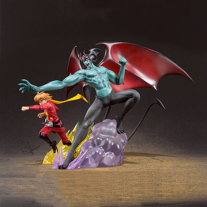 DEVILMAN - Figurine Cyborg009 VS Devilman / Figuarts Zero