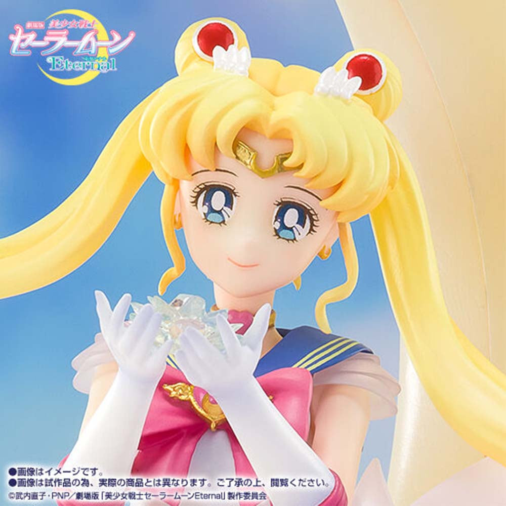 SAILOR MOON ETERNAL - Figurine Super Sailor Moon Bright Moon / Figuarts ZERO Chouette